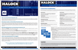 HALOCK External Network Penetration Test HALOCK External Network Penetration Test