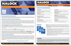 HALOCK Internal Network Penetration Test HALOCK Internal Network Penetration Test