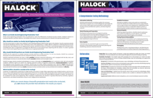 HALOCK Onsite Social Engineering Penetration Test HALOCK Onsite Social Engineering Pen Test