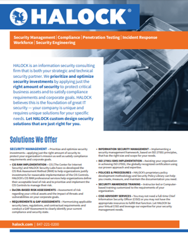 Brochure Information Security Duty of Care Risk
