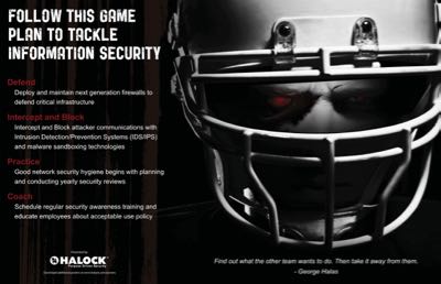 Cyber Security Awareness Halloween Football