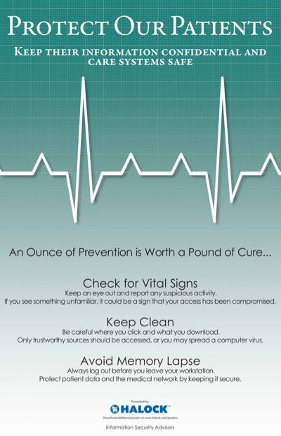 Healthcare Vitals monitor Cyber Security Tips