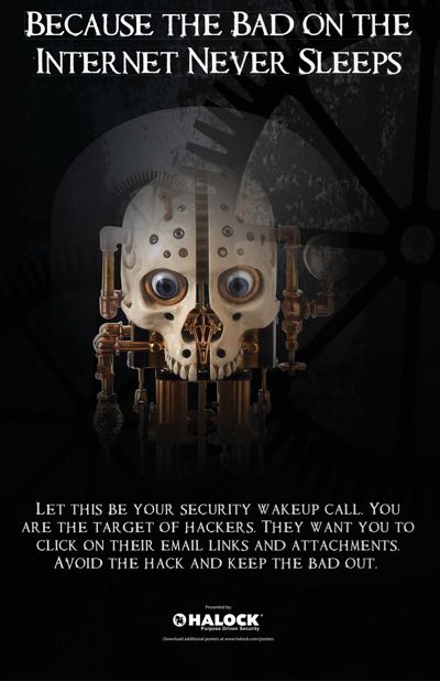 Cyber Security Awareness Steampunk