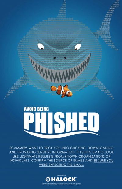 HALOCK Phished nemo information security hack