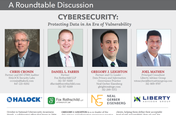 Cybersecurity Roundtable CRAINS HALOCK Reasonable Security