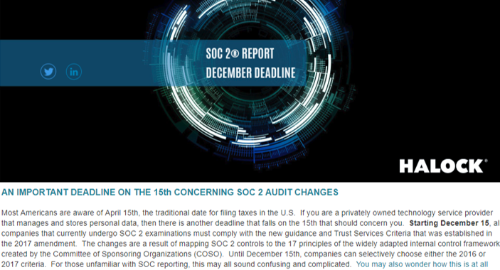 SOC 2 Chicago Schaumburg Cyber Security