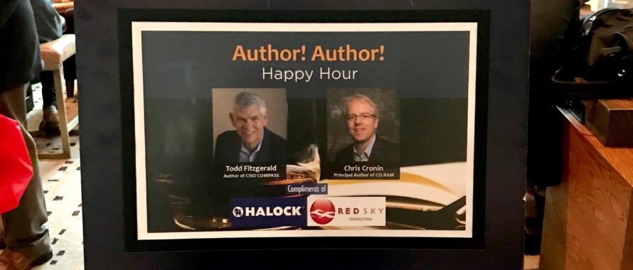 HALOCK Author Author Happy Hour Security Cyber InfoSec Chicago