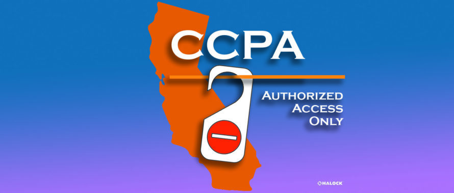 CCPA California Privacy Blue Pink Privacy Please Sign