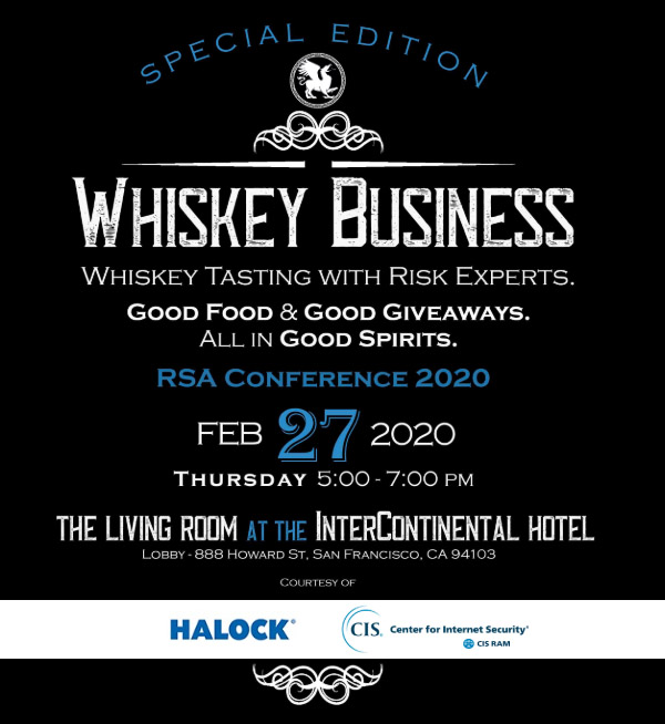 HALOCK Whiskey Business RSA Happy Hour CIS RAM