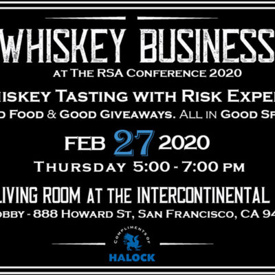 HALOCK Whiskey Business RSA Conference