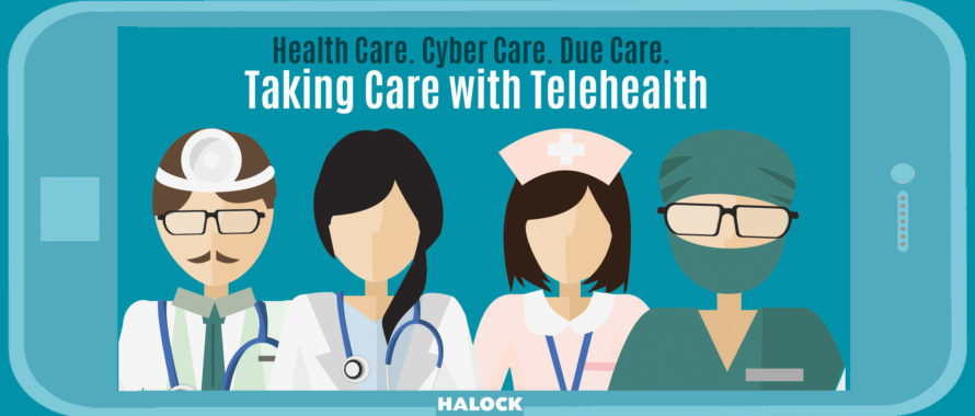 Healthcare Icons Telehealth Medical Team Blue Mobile Phone