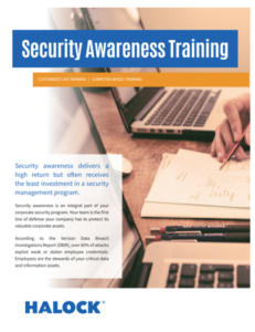 Cyber Awareness Training Brochure