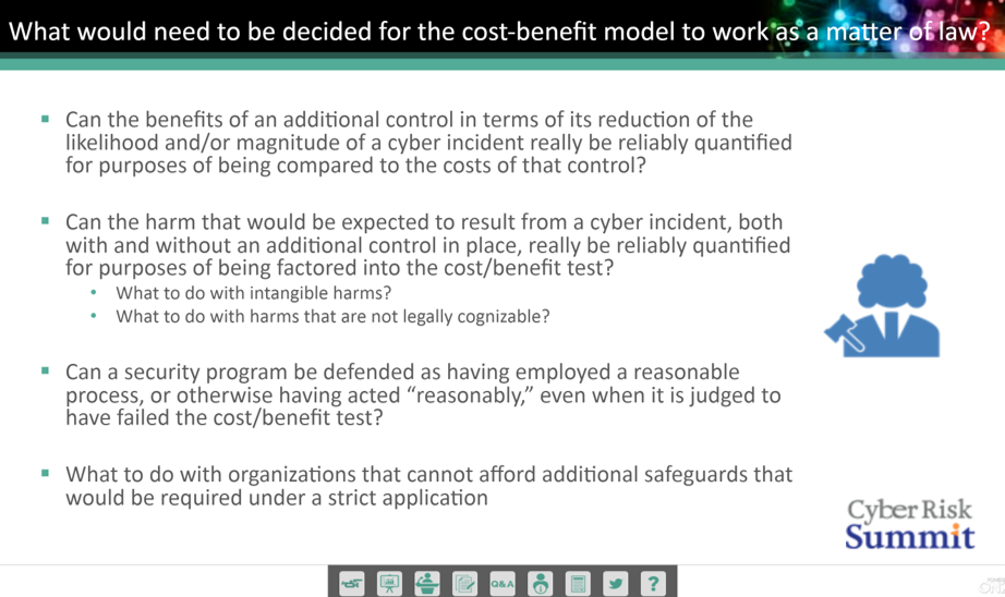 Reasonable Security Risk Modeling