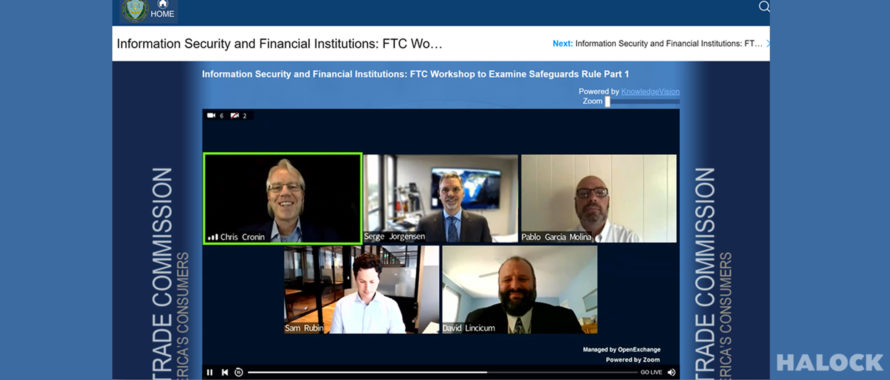 FTC Webinar GLBA Panel Chris Cronin