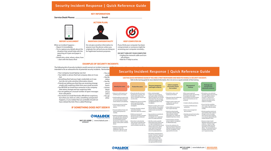 Incident Response Run Book