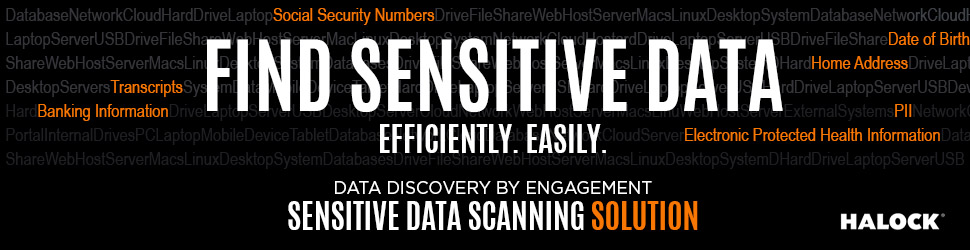 Sensitive Data Scan Cyber Security