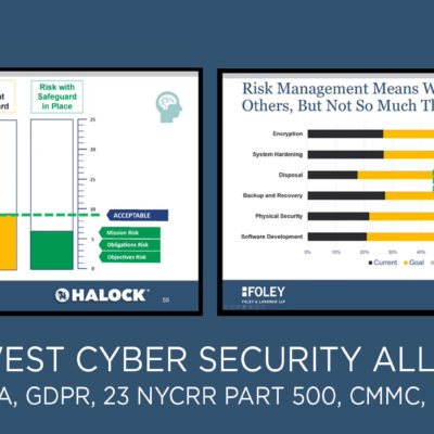 HALOCK Reasonable Security Compliance MCSA