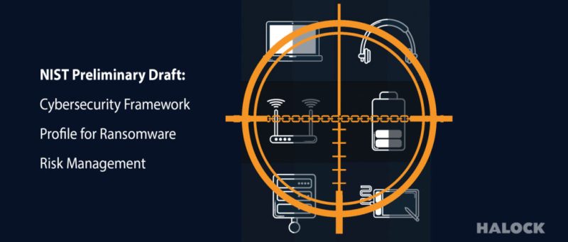 Nist Ransomware Tips NIST Releases Preliminary Draft for Ransomware Guidelines - HALOCK