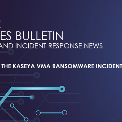 Kaseya VMA ransomware