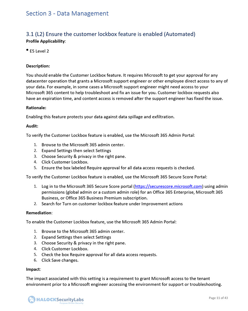 Microsoft Office 365 Azure Security Architecture Review
