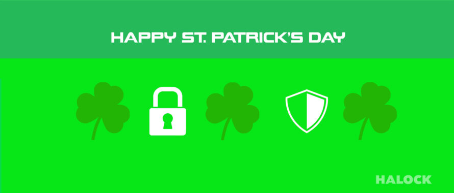 Cyber St Patricks Day Poster