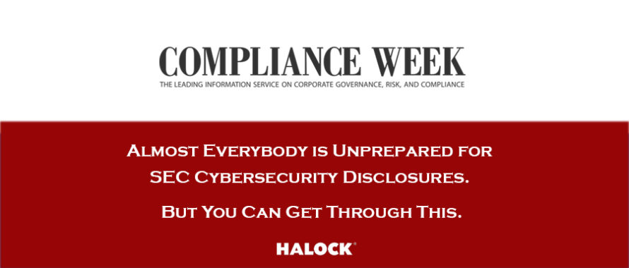 SEC Cybersecurity Disclosures compliance
