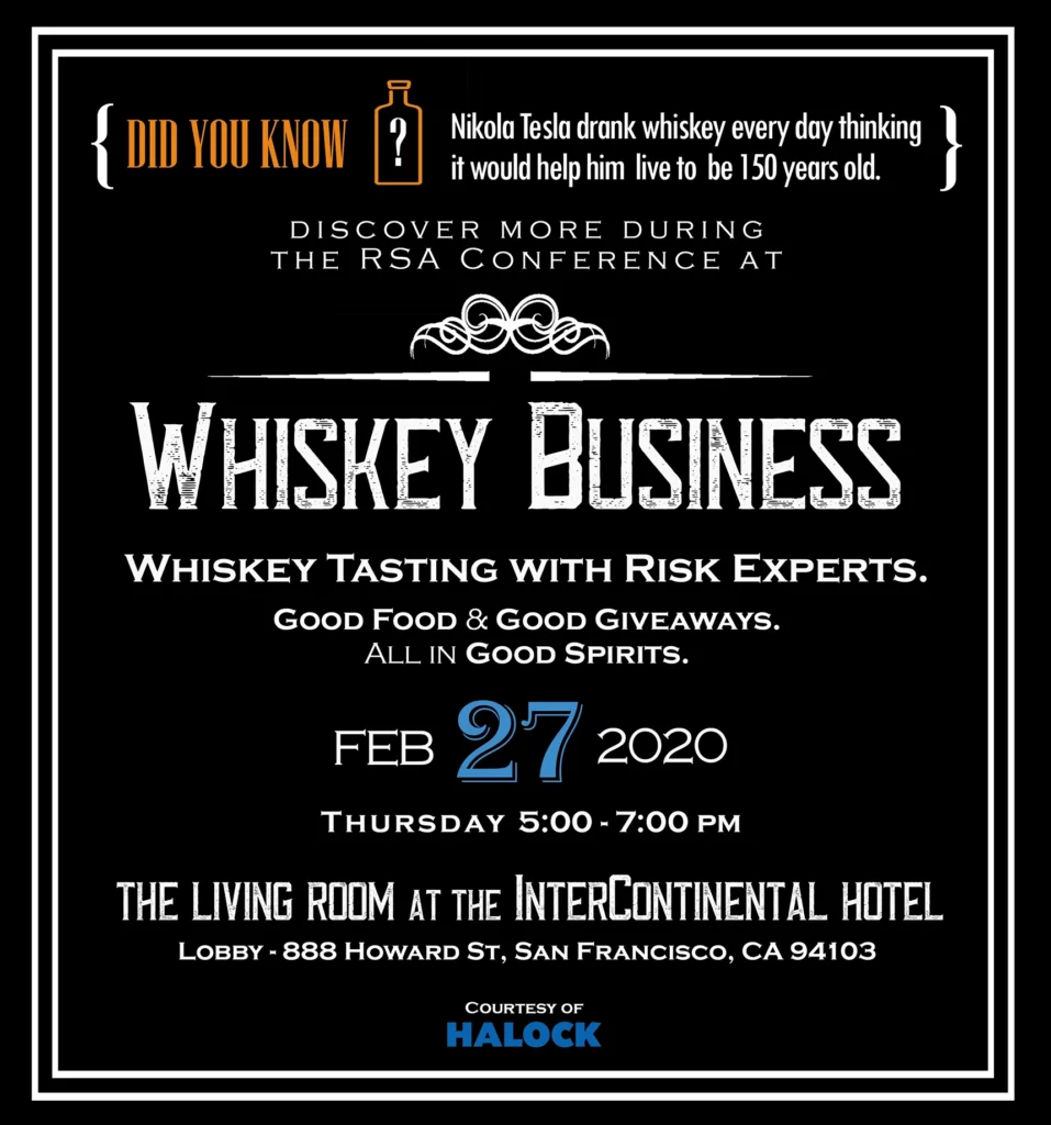 Whiskey Business RSA HALOCK