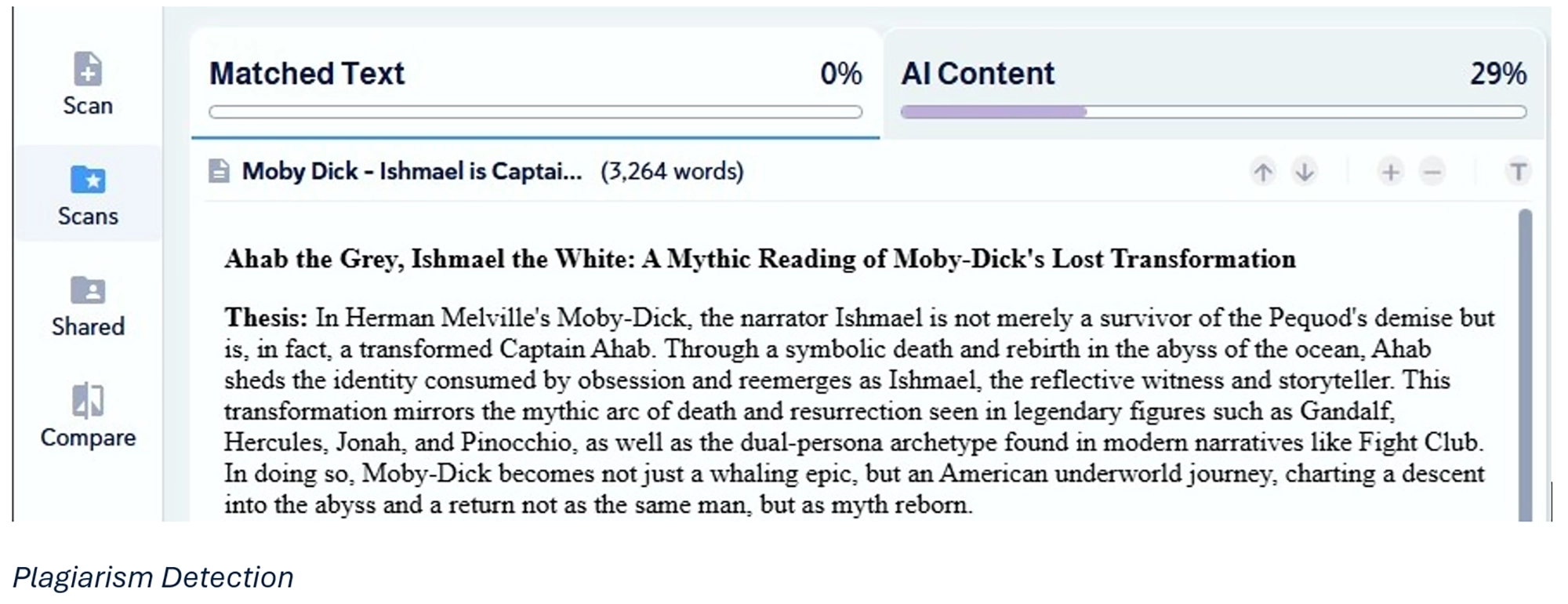 AI Plagarism Detection AI Plagarism